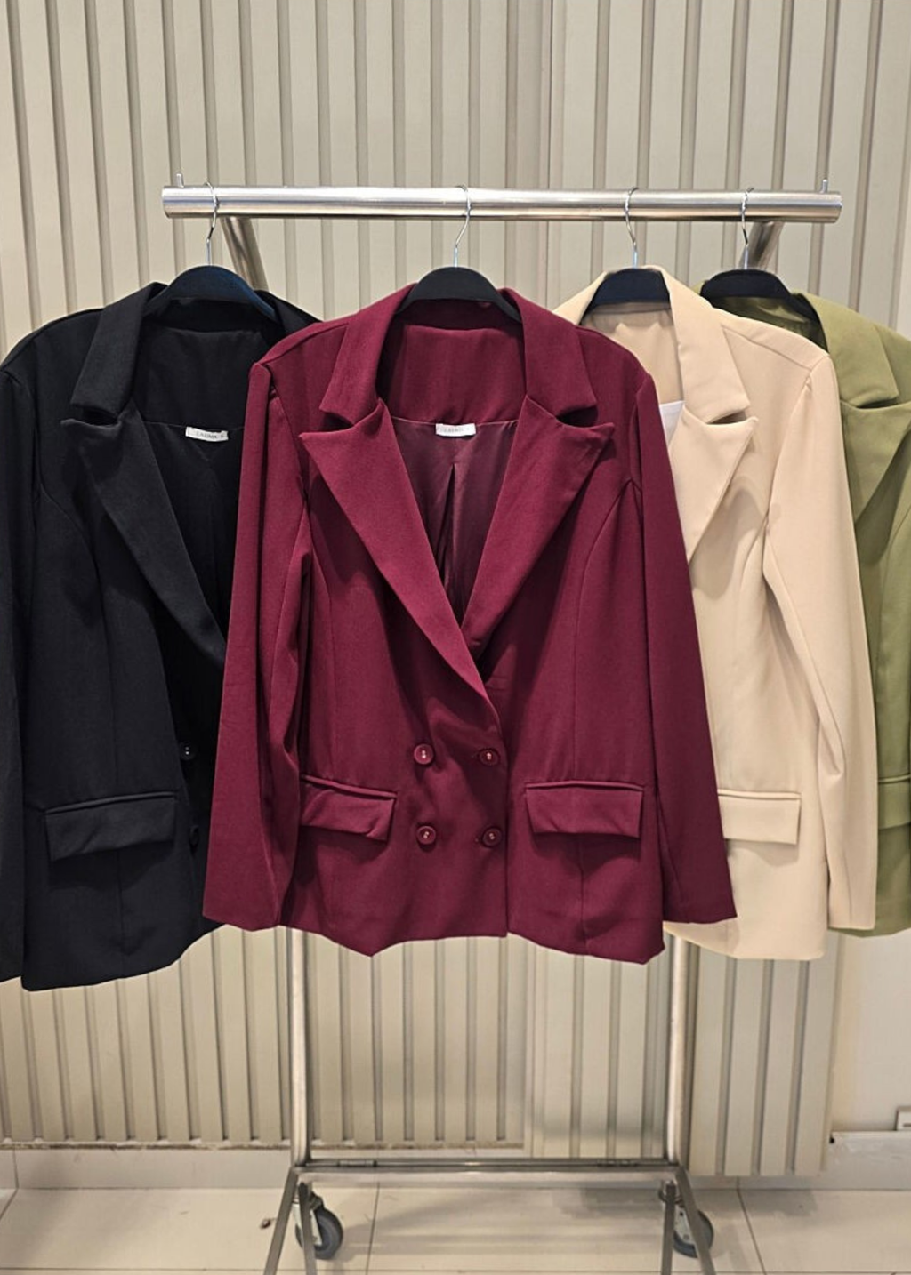 Blazer Oversized Bordô