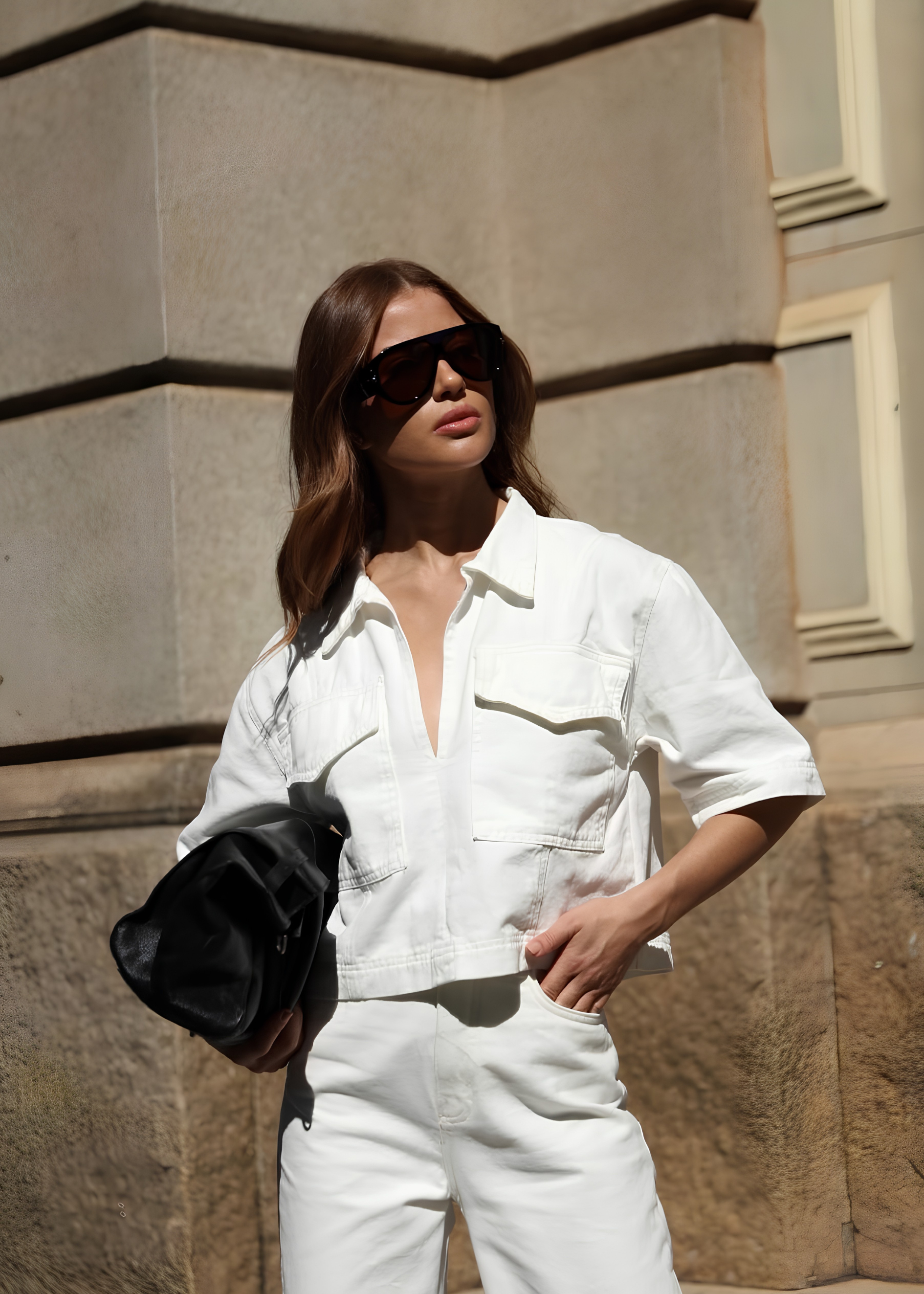 Blusa Over Jeans