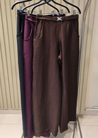 Calça Wide com Cinto