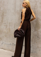 Calça Wide com Cinto