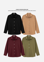 Camisa Oversized Bengaline